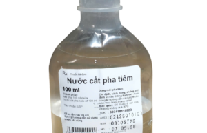 Nước cất pha tiêm - Chai 100ml
