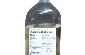 Nước cất pha tiêm - Chai 500ml
