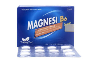MAGNE B6 NEW (Magnesium lactate 399mg, Vitamin B6 2,5mg) Hộp 10 vỉ x 10 viên