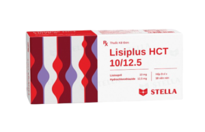 LISIPLUS HCT 10/12.5 (Lisinopril 10mg, Hydroclorothiazid 12.5mg) Hộp 3 vỉ x 10 viên