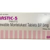 MASTIC-5 (Montelukast 5mg) Hộp 3 vỉ x 10 viên